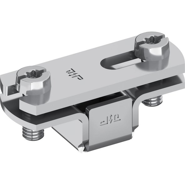 Flachbandhalter V2A, fl. 30 mm