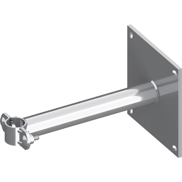 Wandhalterung, V2A, für Fangmast Ø 42 mm