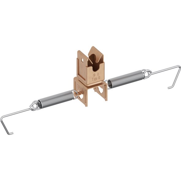 Dachleitungshalter Cu, Ø 8 mm, Typ B