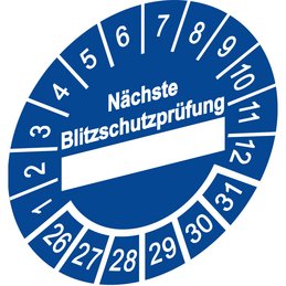 Test badge, Ø 30 mm