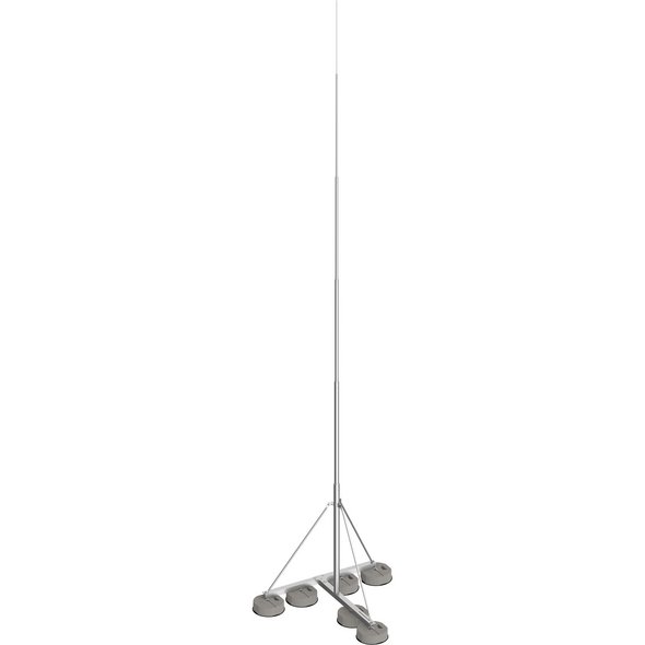 Teleskop-Fangmast, Alu, bis Höhe 8,0 m