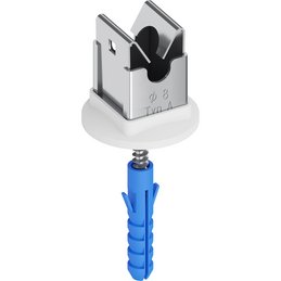 Niro-Clip-Schnapphalter V2A, Ø 8mm Typ A