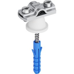 Leitungshalter St/tZn-PA6, Ø 8-10 mm