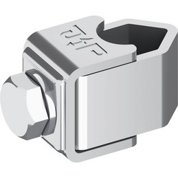 CC-clamp, V2A, Ø 8-10 mm / Ø 16 mm