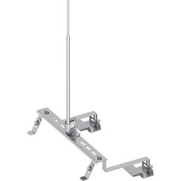 Fangstangenhalter V2A, für Ziegeldächer