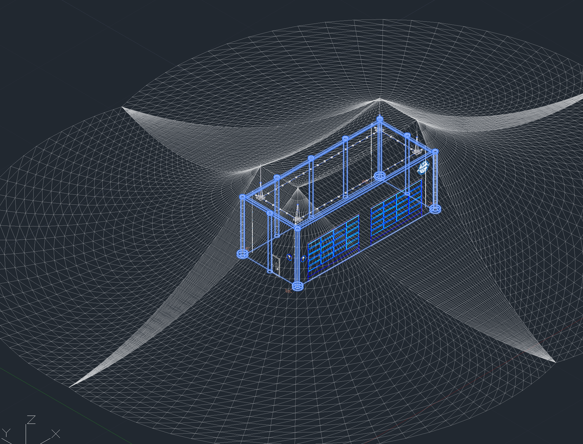 3D-Modell Blitzschutzplanung in Pröpster Pro Plan