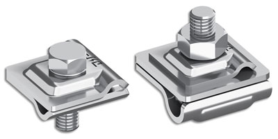 Bild zu Connecting and terminal clamp for wire mesh mats