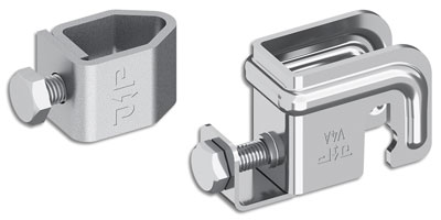 Bild zu Connection clamp for earth rods and earth lead-in rods