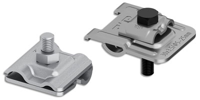 Bild zu Reinforced clamps for the connection of round- and flat conductors
