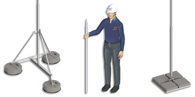 Bild zu Telescopic air-termination pole