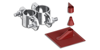 Bild zu Rafter fastener for air termination rods